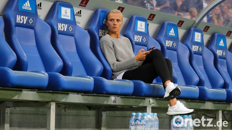 Vom FC Bayern zum HSV? Kathleen Krüger. (Archivbild) Bild: Christian Charisius/dpa