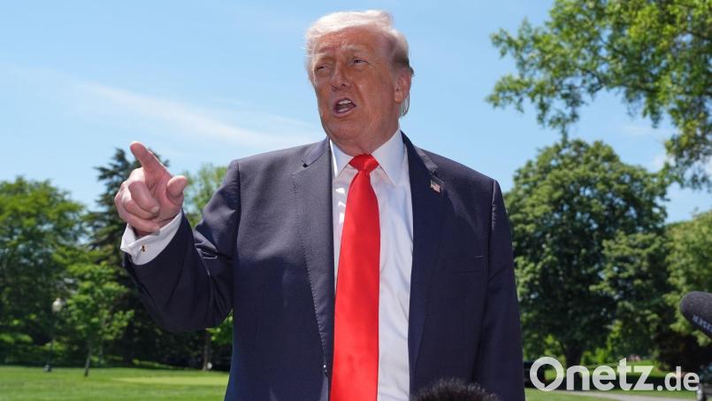 Trump zeigt sich im Ringen um ein Ende des Iran-Kriegs nicht zufrieden mit den Vorstößen aus Teheran. Bild: Alex Brandon/AP/dpa