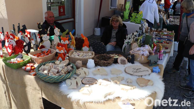 Viele Besucher waren dabei am Markt der Genüsse in Königstein. Bild: gru