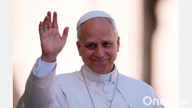 Papst Leo XIV. bei einer Generalaudienz im Vatikan. (Archivbild) Bild: Alessandra Tarantino/AP/dpa