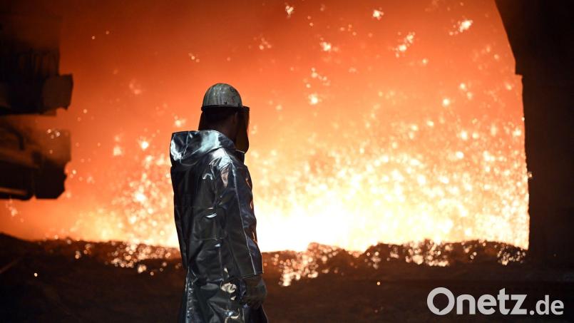Ein Verkauf der Stahlsparte ist vorerst vom Tisch. Bild: Federico Gambarini/dpa