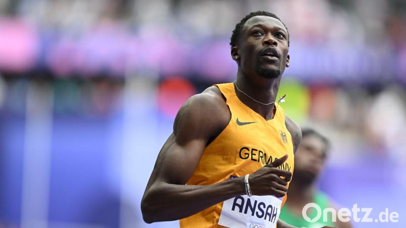 Die deutsche 4x100-Meter-Staffel um Owen Ansah landete in Botsuana auf dem Podium. (Archivbild) Bild: Sven Hoppe/dpa