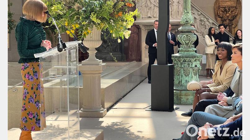 Die Met-Gala macht Anna Wintour immer noch nervös, sagt sie. Bild: Christina Horsten/dpa