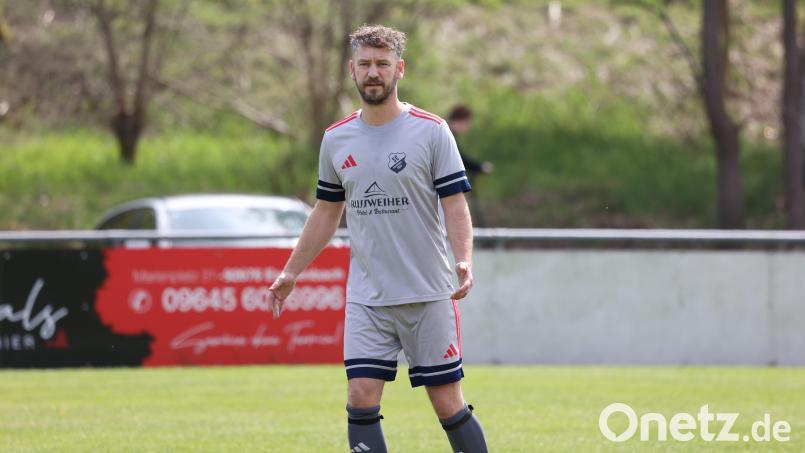 Benjamin Scheidler, Spielertrainer des SC Eschenbach, hat die Hoffnung auf den Direktverbleib in der Kreisliga Nord noch nicht aufgegeben. Bild: Dieter Jäschke