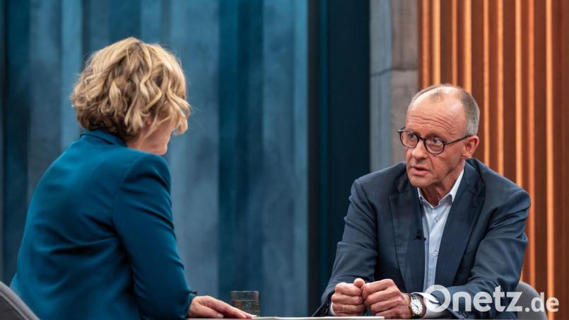 Bundeskanzler Friedrich Merz (CDU) war bei Caren Miosga zu Gast. Das Thema lautete: „Ein Jahr Kanzler – wie schwer ist Regieren, Herr Merz?“. Bild: NDR/Thomas Ernst/dpa