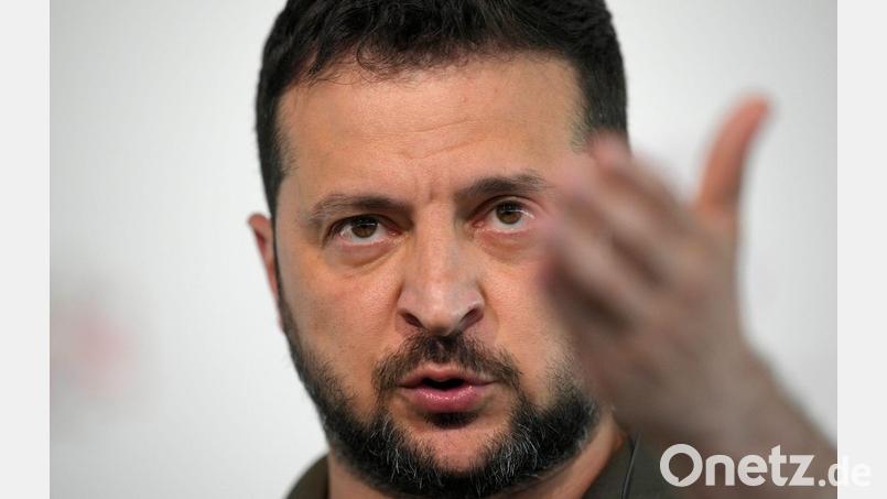 Der ukrainische Präsident Wolodymyr Selenskyj hat eine eigene Waffenruhe angekündigt. (Archivbild) Bild: Vadim Ghirda/AP/dpa