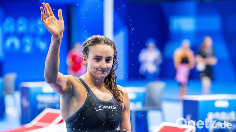 Para-Schwimmerin Elena Semechin wünscht sich mehr Unterstützung für Mütter im Leistungssport. (Archivbild) Bild: Jens Büttner/dpa