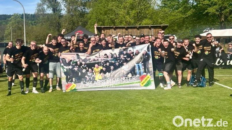 Am Sonntag machte der SV Waldeck die Meisterschaft in der A-Klasse West perfekt. Bild: SV Waldeck