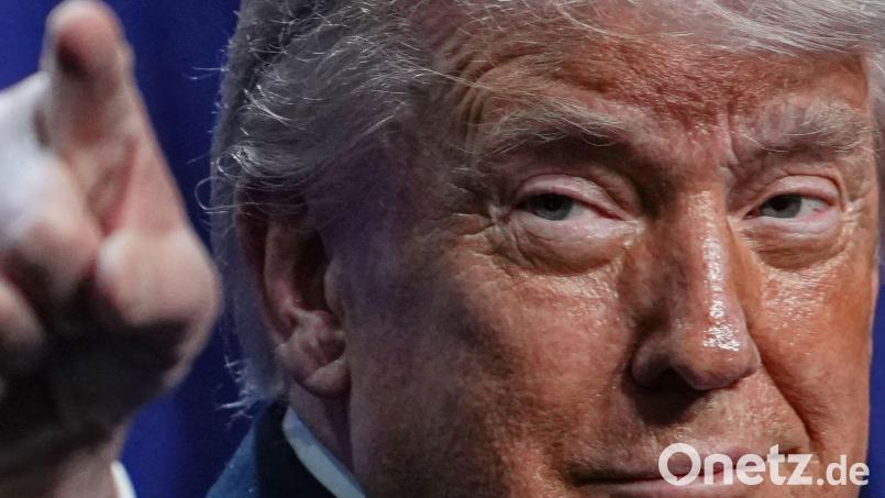 Man sei „sehr nah dran“ an einem Deal, sagte Trump in einem Interview des US-Senders PBS. Bild: Matt Rourke/AP/dpa