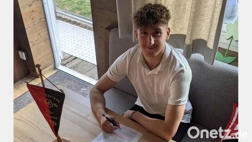 Matteo Grimaldi (20) wechselt vom TSV Bärnau zum SC Luhe-Wildenau. Bild: SC Luhe-Wildenau