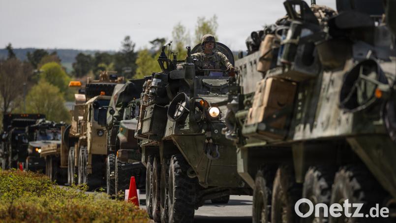 Abmarschbereit: Bevor die Stryker-Brigade aus Vilseck abzieht haben sich bereits viele Politiker zu Wort gemeldet. Bild: Capt. Katherine Bustos Chaves