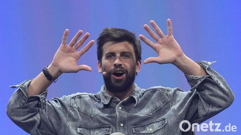 Gerard Piqué ist für sein hitziges Temperament bekannt. (Archivbild) Bild: Marcus Brandt/dpa