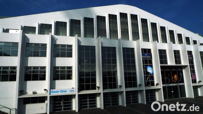 In der Londoner Wembley Arena findet derzeit die Team-WM im Tischtennis statt. (Archivbild) Bild: Gernot Hensel/EPA/dpa