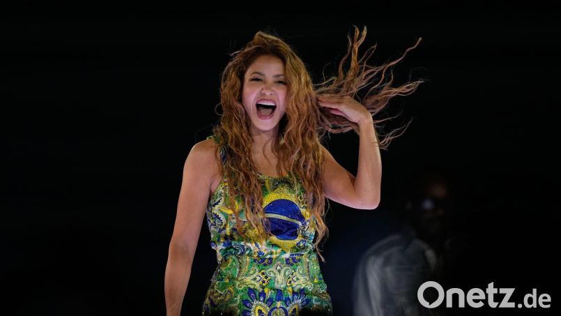 Shakira wird den offiziellen Song zur WM 2026 singen. (Archivbild) Bild: Silvia Izquierdo/AP/dpa