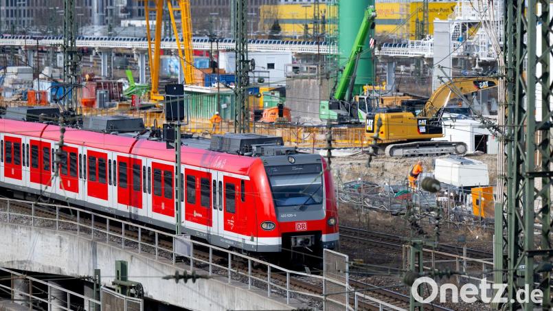 Die Stammstrecke wird über das Wochenende wieder einmal für Wartungsarbeiten gesperrt. (Symbolbild) Bild: Sven Hoppe/dpa