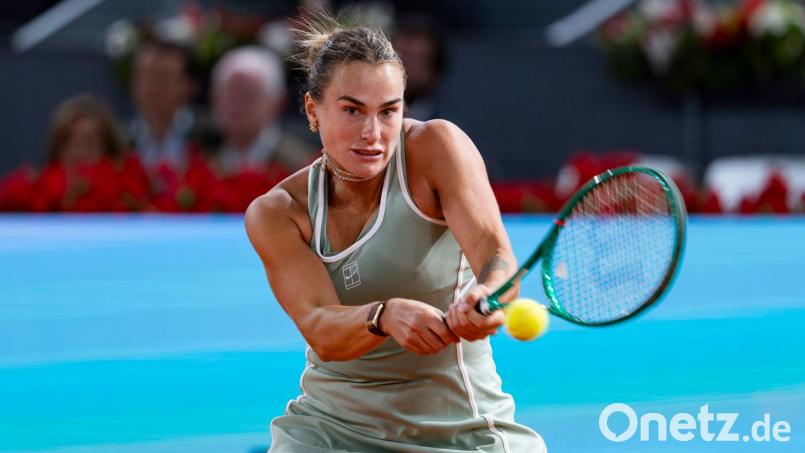 Muss sich in Geduld üben: Aryna Sabalenka. (Archivbild) Bild: Alberto Gardin/ZUMA Press Wire/dpa