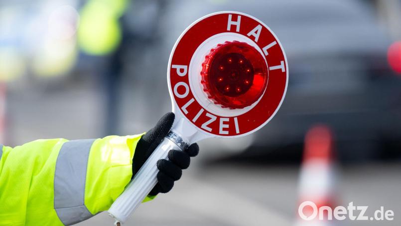 Die Kontrolle erfolgte unweit der deutsch-tschechischen Grenze. (Symbolbild) Bild: Sven Hoppe/dpa