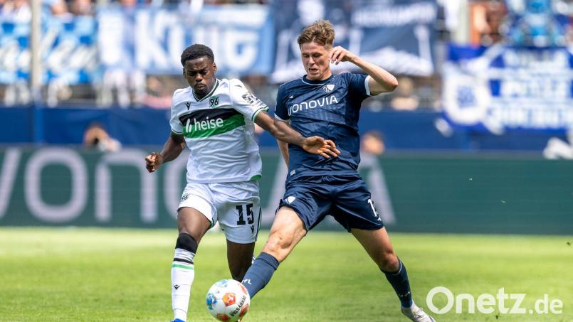 Hannover 96 tat sich beim Auswärtsspiel in Bochum schwer. Bild: David Inderlied/dpa