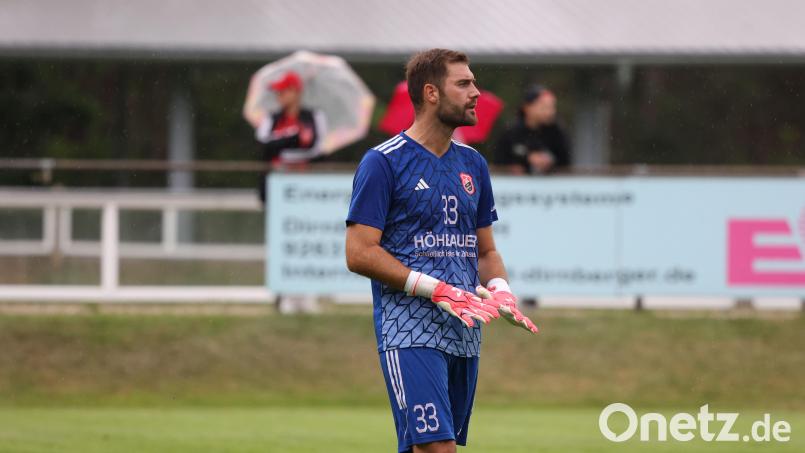Torhüter Daniel Hartnegg konnte die Niederlage des SC Luhe-Wildenau nicht verhindern. Bild: Dieter Jäschke