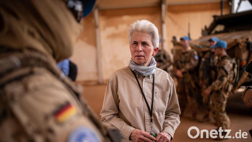 Die FDP-Politikerin Strack-Zimmermann ist eine der Initiatorinnen der Erklärung zum Europatag. (Archivbild) Bild: Michael Kappeler/dpa