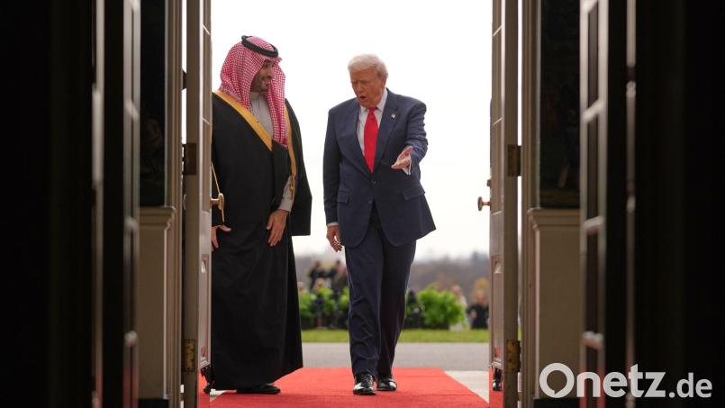 Besonders das Verhältnis zwischen Washington und Riad steht unter Druck. (Archivbild) Bild: Evan Vucci/AP/dpa