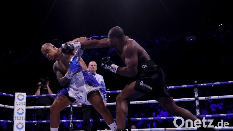 Fabio Wardley (l) und Daniel Dubois während ihres WM-Duells. Bild: Richard Sellers/PA Wire/dpa
