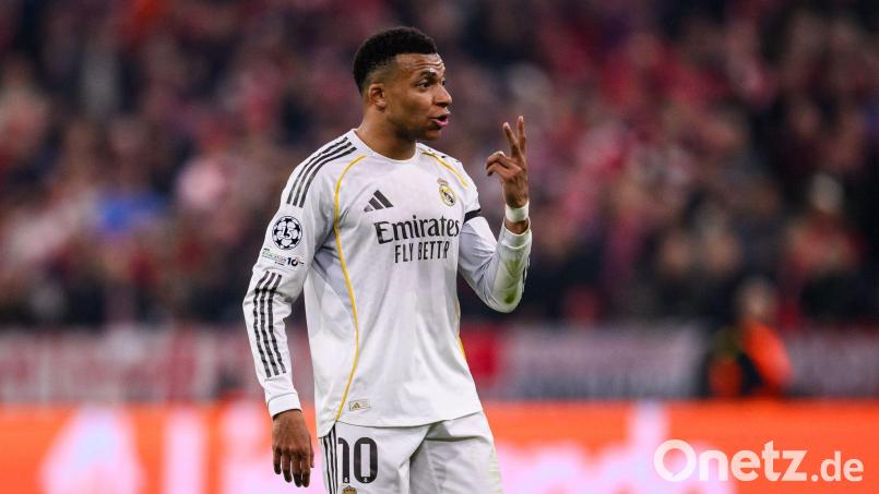 Fällt für den Clasico aus: Kylian Mbappé (Archivbild) Bild: Tom Weller/dpa