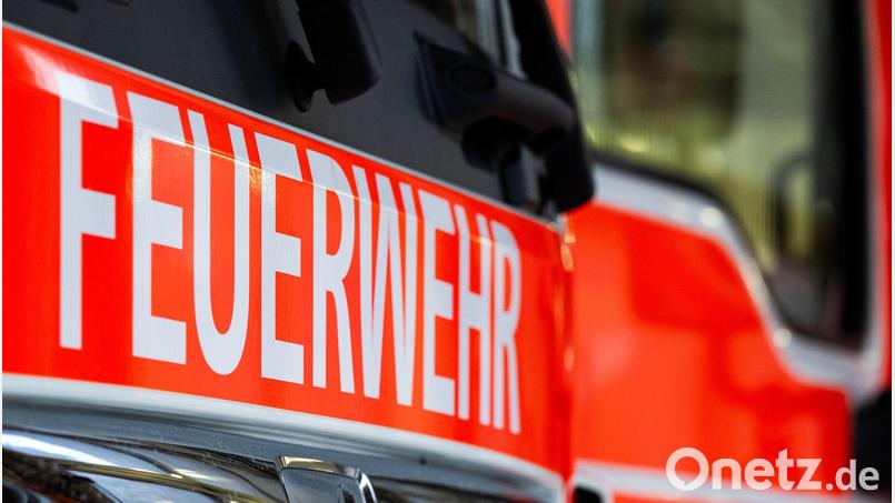 Etwa 100 Einsatzkräfte der Landshuter Feuerwehren waren im Einsatz. (Symbolbild) Bild: Soeren Stache/dpa