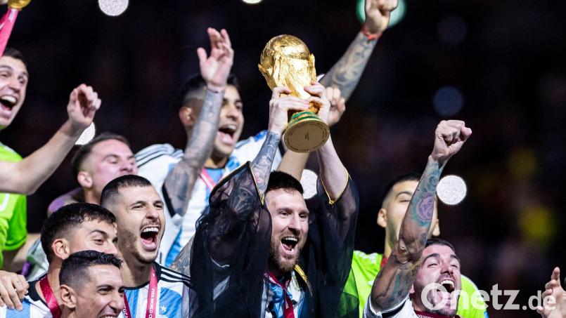 Fußballweltmeister Argentinien hat seinen vorläufigen WM-Kader bekanntgegeben. (Archivbild) Bild: Tom Weller/dpa