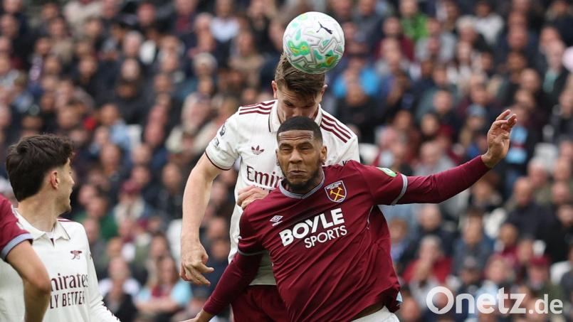 Für West Ham United geht es im Kampf um den Klassenverbleib derzeit um jeden Punkt. Bild: Ian Walton/AP/dpa