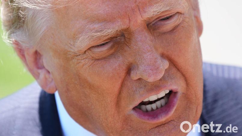 Trump provoziert erneut mit einem Post - im Fokus: Venezuela. Bild: Jacquelyn Martin/AP/dpa