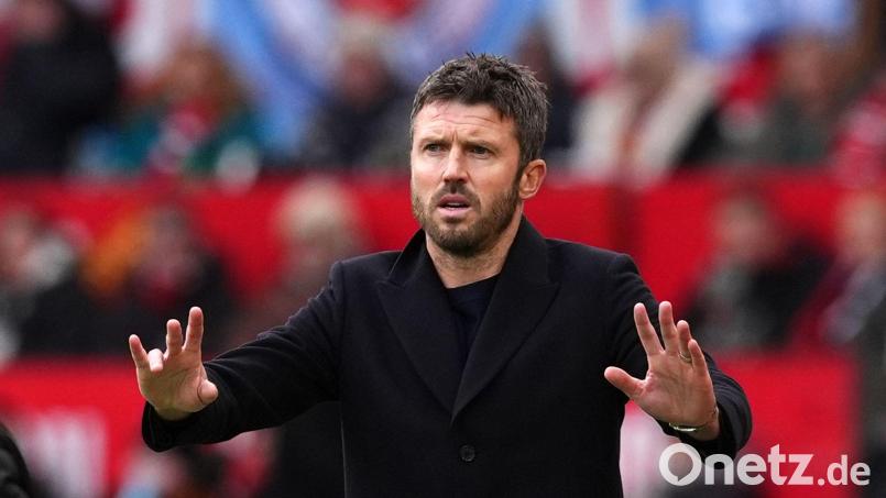 Michael Carrick führte Manchester United in die Champions League. (Archivbild) Bild: Martin Rickett/PA Wire/dpa