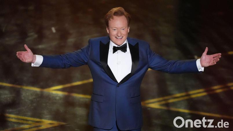 Moderator Conan O'Brien wird die Oscar-Verleihung zum dritten Mal moderieren. (Archivbild) Bild: Chris Pizzello/Invision/AP/dpa