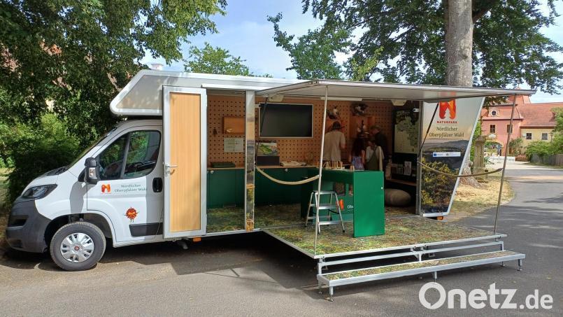 Das Naturparkmobil erhielt bereits eine Förderung aus dem europäischen Förderprogramm Leader. Jetzt folgen weitere Projekte. Bild: Naturpark Nördlicher Oberpfälzer Wald e.V.