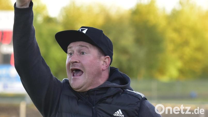 Schwarzenfelds Trainer Matthias Messmann. Bild: Hans Mark