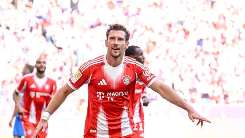 Letztes Heimspiel im Bayern-Trikot: Leon Goretzka. (Archivbild) Bild: Harry Langer/dpa
