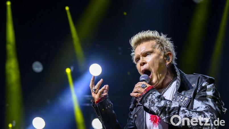 Der britische Rocksänger Billy Idol soll bei den diesjährigen American Music Awards für sein Lebenswerk ausgezeichnet werden. (Archivbild) Bild: Laurent Gillieron/Keystone/dpa