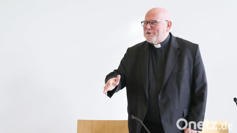Kardinal Marx ist überzeugt, dass Menschen die Stimme der Kirche nach wie vor hören wollen. (Archivbild) Bild: Daniel Löb/dpa