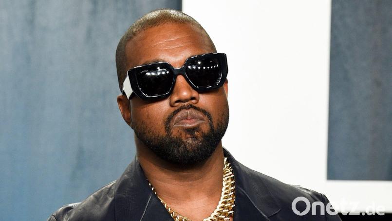 Kanye West, US-Rapper, bei der Vanity Fair Oscar Party. (Archivbild) Bild: Evan Agostini/Invision/AP/dpa