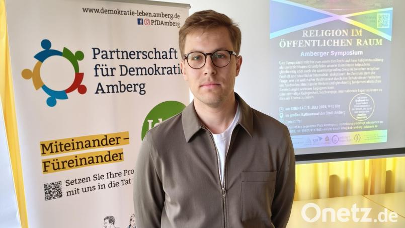 Toni Fickentscher hatte die Idee für die Veranstaltung hat die vielen hochrangigen Sprecher nach Amberg eingeladen. Und sie kommen. Bild: wpt