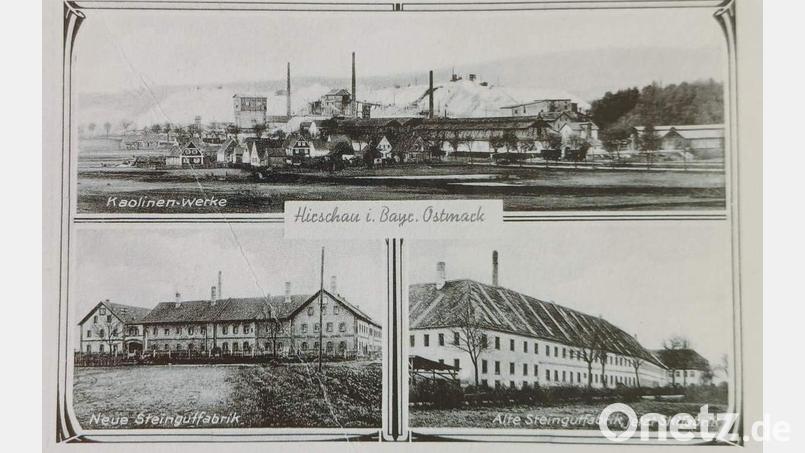 Dass in der „alten Steingutfabrik“ auch eine Skifabrik untergebracht war, belegt eine Ansichtskarte aus dem Jahr 1941. Sie ist in Michael Popps Buch „Gruß aus Hirschau – Historische Ansichtskarten seit 1897“ auf abgedruckt. Bild: Archiv Michael Popp