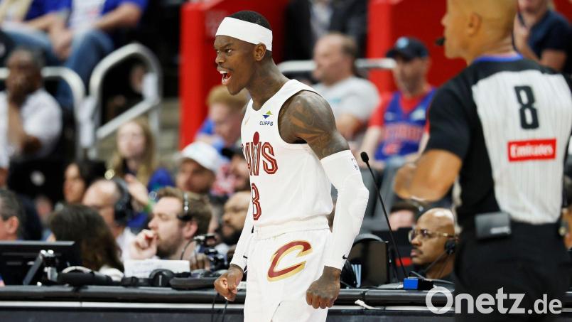 Dennis Schröder blieb mit zwei Punkten eher unauffällig. Bild: Duane Burleson/AP/dpa
