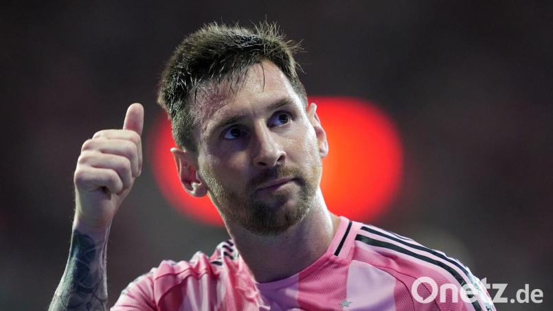 Lionel Messi war an beiden Miami-Toren direkt beteiligt. Bild: Rebecca Blackwell/AP/dpa