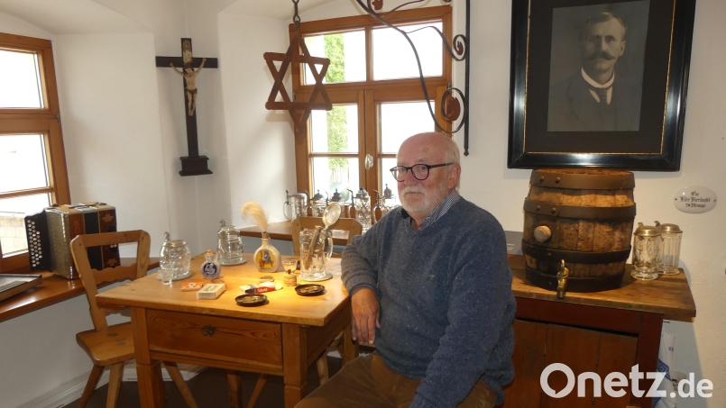 Der Eschenbacher Braugeschichte ist „Beim Taubnschuster“ ein eigener Raum gewidmet, der die „Handschrift“ Karlheinz Kecks trägt. Bild: rn