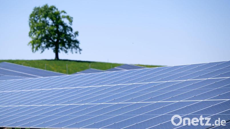 Strom aus Sonne, Wind und im Zweifel Wasserstoff - das wünschen sich die Grünen. (Archivbild) Bild: Sven Hoppe/dpa