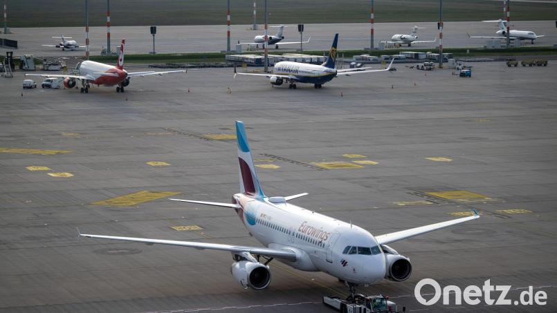 Eurowings baut ihr Angebot in Berlin aus. Bild: Soeren Stache/dpa