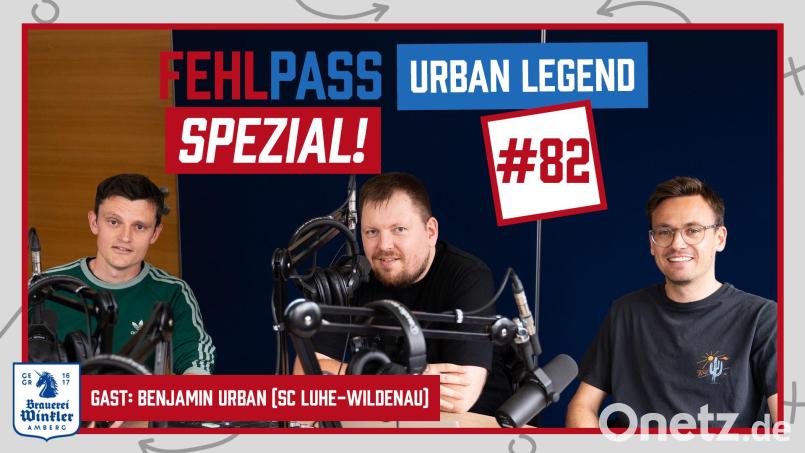 In einer Spezialfolge spricht Spielertrainer Benjamin Urban (links) über die Entwicklung des SC Luhe-Wildenau – sowohl was das Sportliche als auch die Infrastruktur angeht. Außerdem plaudert er ein bisschen über seinen eigenen Weg. Bild: Lisa Stauß
