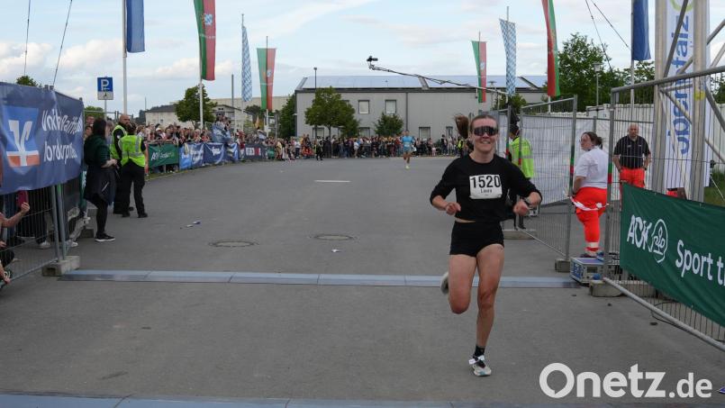 Laura Martinez - die schnellste Frau im Ziel. Bild: Alexander Unger