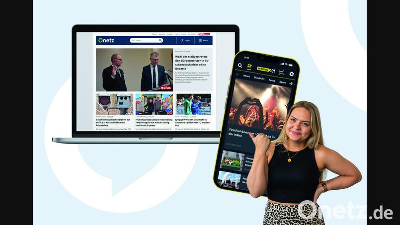 Die News-Apps Weiden24 und Amberg24 verbreiten journalistische Inhalte, die jüngere Journalistinnen und Journalisten für ein jüngeres Publikum erstellen. Bild: Onetz