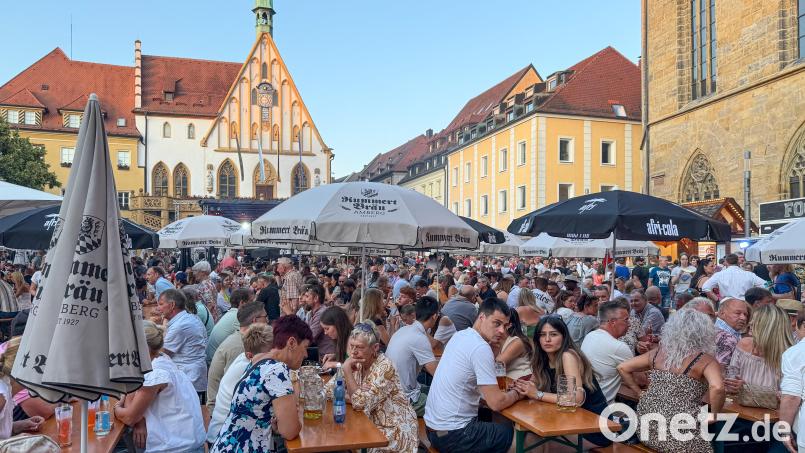 Das Altstadtfest in Amberg startet heuer schon einen Tag früher, nämlich am Freitag, 12. Juni. Archivbild: Petra Hartl